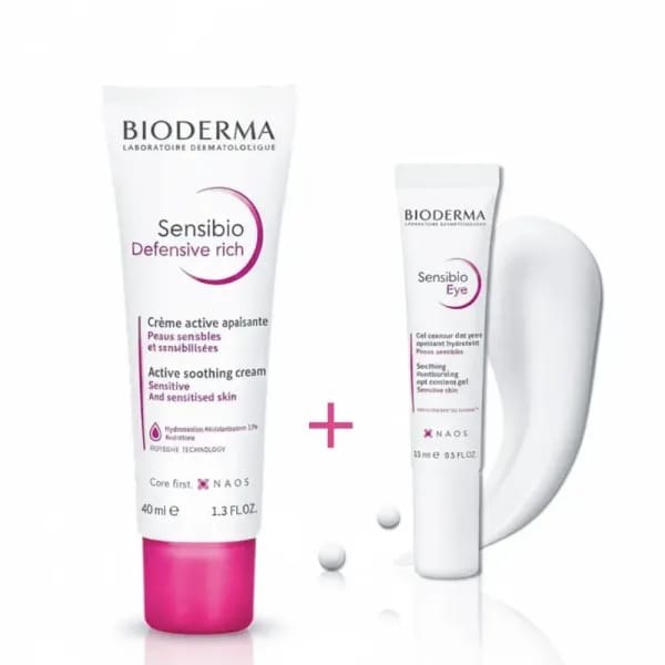 Bioderma Coffret Sensibio Desfensive Rich+ Sensibio Eye 15ml