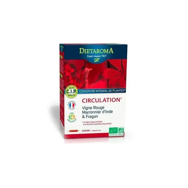 DIETAROMA C.I.P. CIRCULATION 20 ampoules