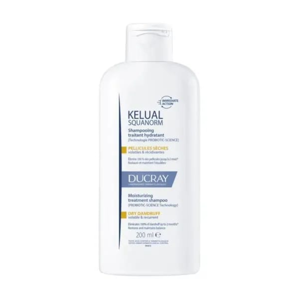 Ducray Kelual Squanorm Shampoing Traitant Pellicules Seches 200ml