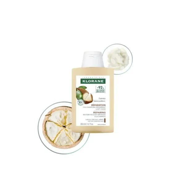Klorane Cica Shampoing Regenerant Anti Casse 200ml