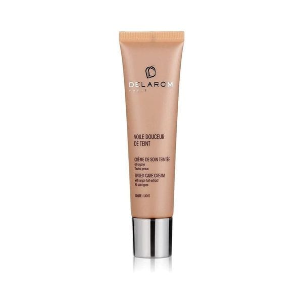 Delarom Voile Douceur De Teint Creme De Soin Teintee A L'Argane Toutes Peaux - Claire 30 Ml