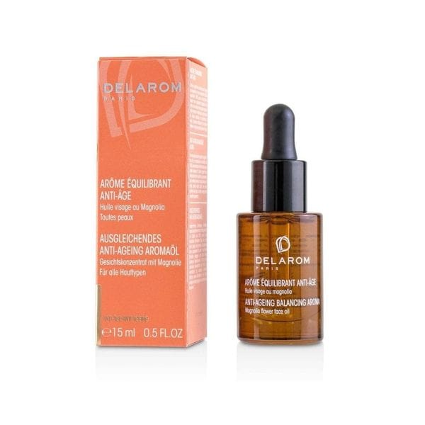 Delarom Arome Equilibrant Oxygenant Huile Visage À L'Immortelle Toutes Peaux Revitalisant 15ml