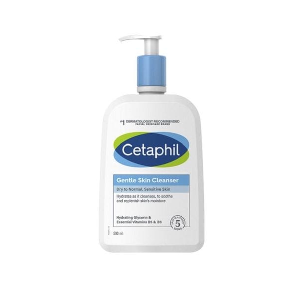 Cetaphil Lotion Nettoyante Gentle Skin Cleanser 500ml Pompe
