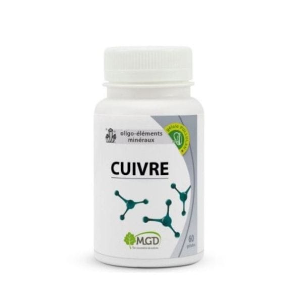 Mgd Cuivre Pillulier 60 Gelules