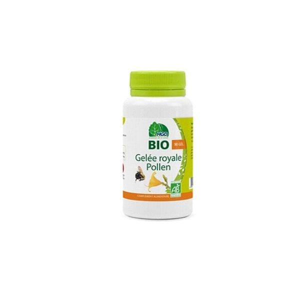 Mgd Gelle Royale + Pollen Bio Pillulier 90 Gélules