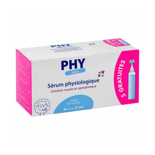 Gilbert Phy Bebe Serum Physiologique 40+5x5ml
