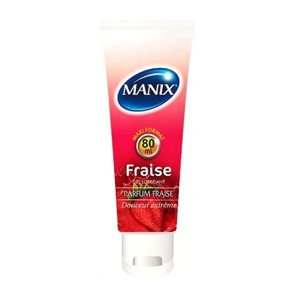 Manix Gel Fraise  Tube  80 Ml