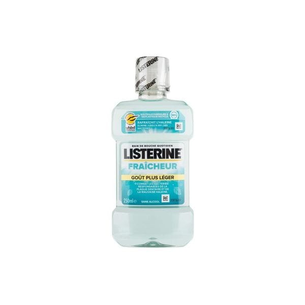 Listerine Bain De Bouche Fraicheur Sans Alcool 250ml