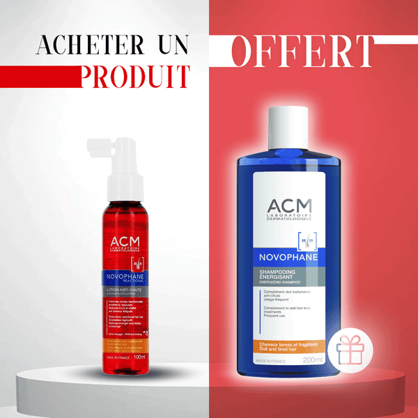 Promo Novophane Reactinal Lotion Anti-Chute 100ml+ Novophane Shmp Energisant 200ml