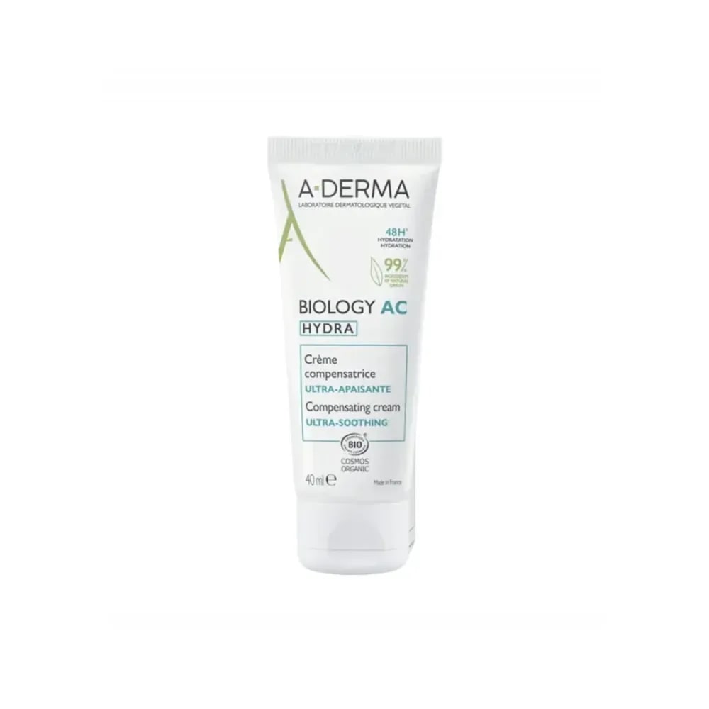 A-derma Biology Ac Hydra Creme Compensatrice Ultra Apaisante 40ml