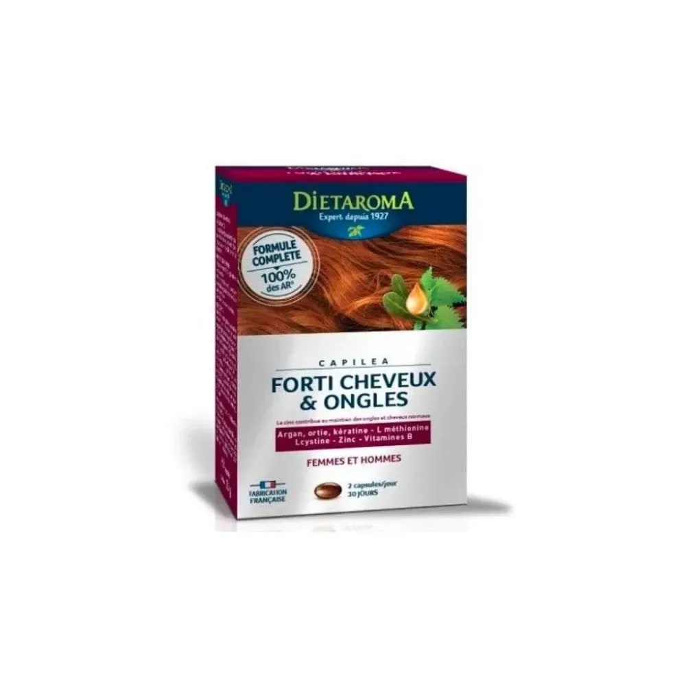 DIETAROMA Capiléa Forti cheveux & ongles 60 capsules