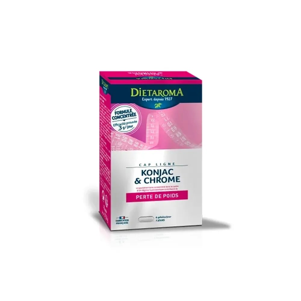 Dietaroma Capligne Konjac & Chrome 40 Gelules