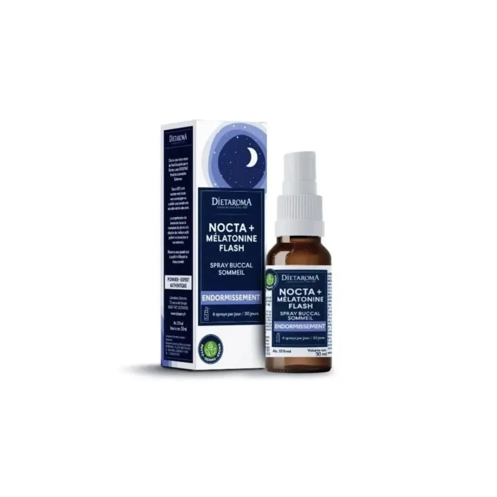 DIETAROMA Nocta + mélatonine flash (spray) 30ml