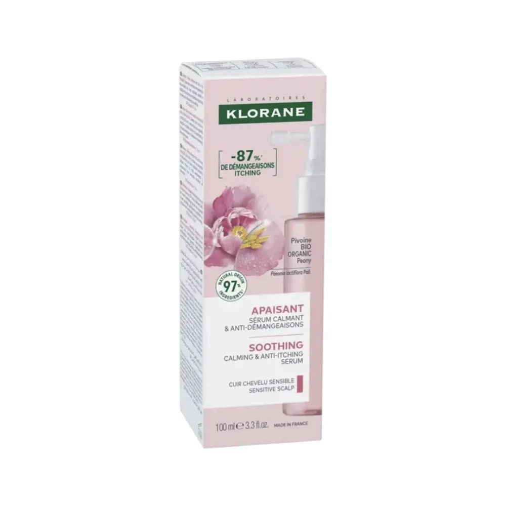 Klorane Serum Apaisant A La Pivoine Bio 100ml