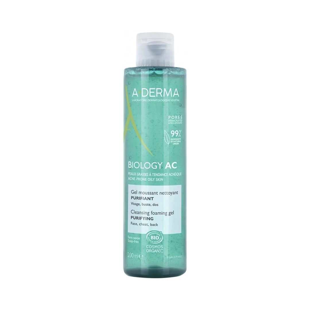 A-derma Biology Ac Gel Moussant Purifiant 200 Ml