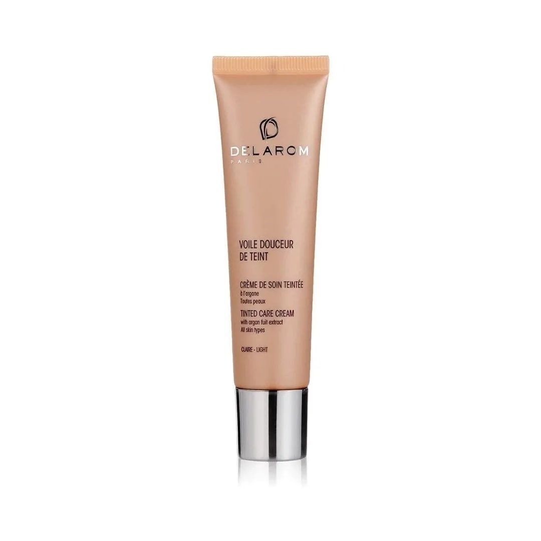Delarom Voile Douceur De Teint Cràˆme De Soin Teintà‰e À€ L'Argane Toutes Peaux - Medium 30 Ml