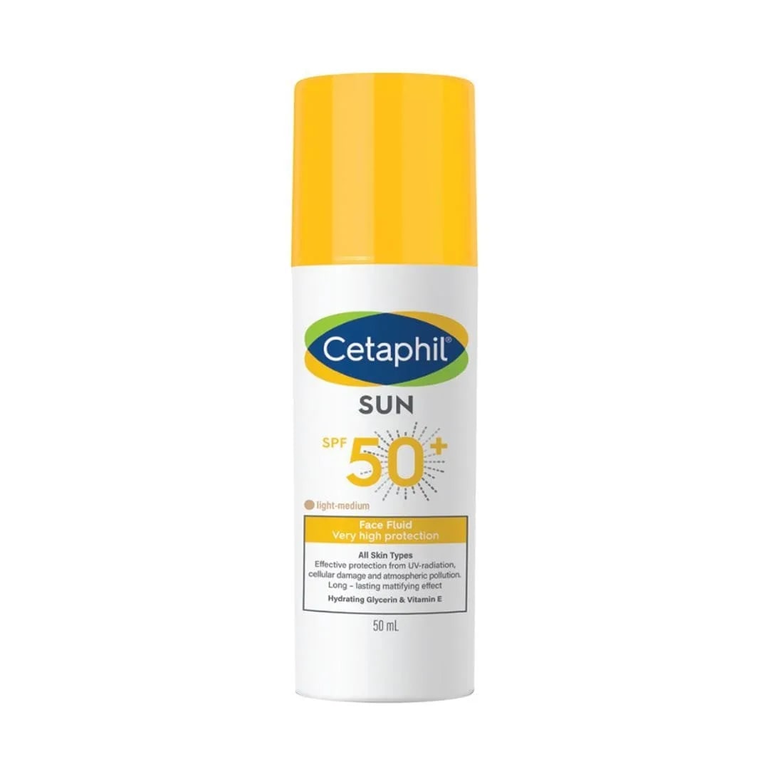 Cetaphil Sun Face Fluide Teinte  Spf50+ 50 Ml