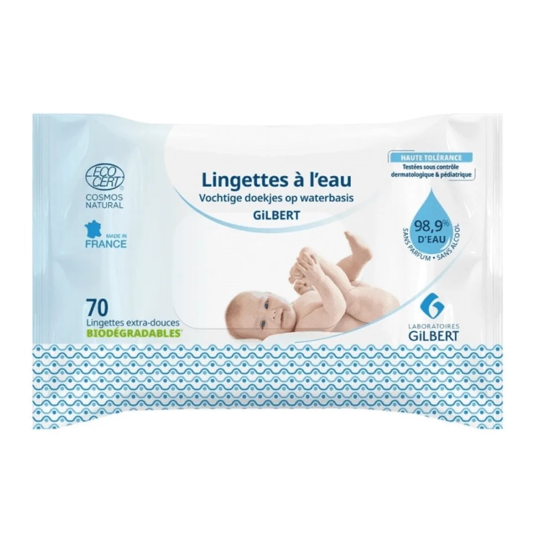Gilbert Lingettes A L'Eau Biodegradables B70