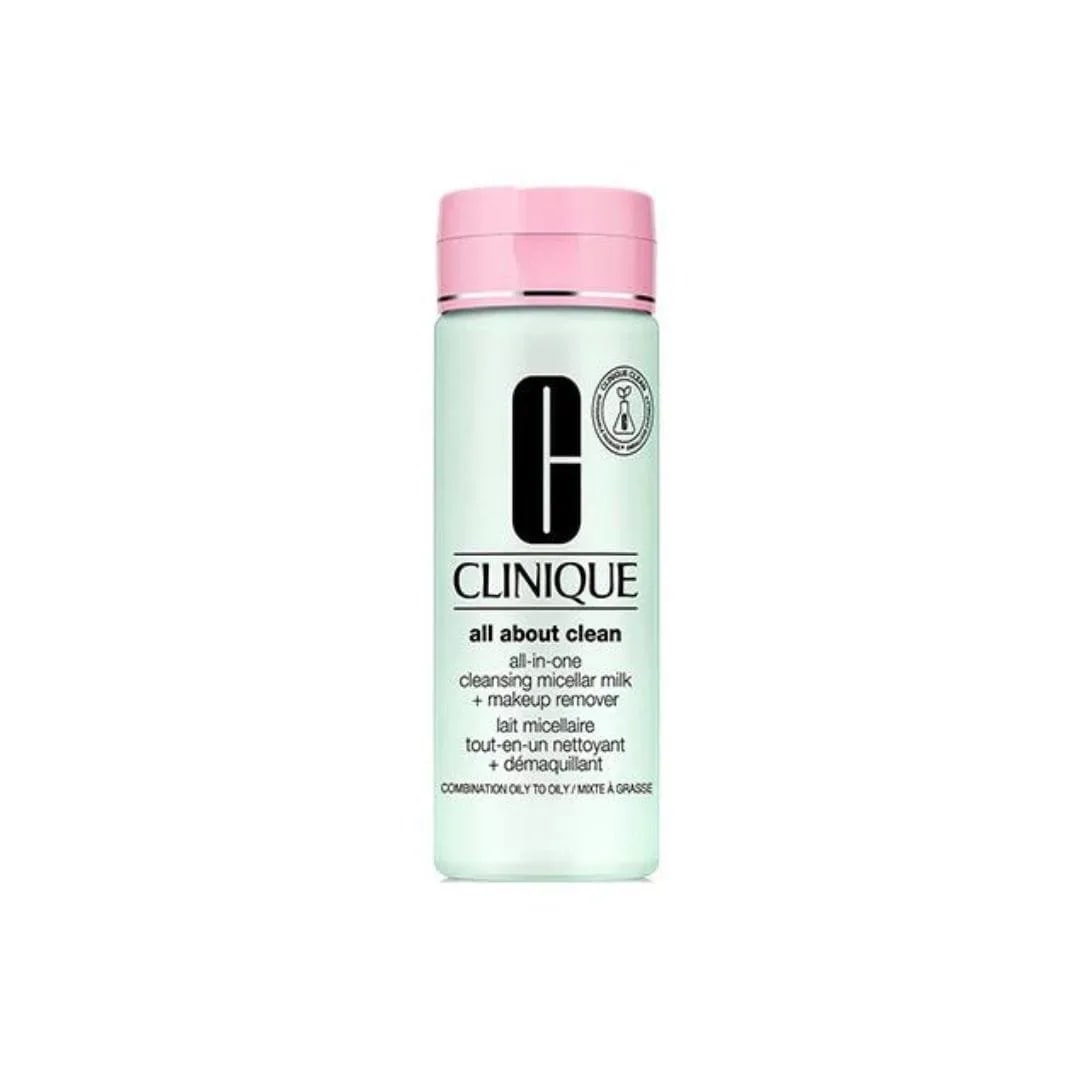 Clinique All About Clean Lait Micellaire Tout-En-Un Nettoyant + Démaquillant 200ml
