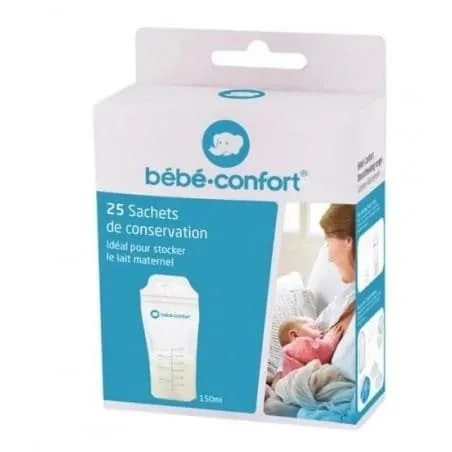 Bebe confort Sachet De Conservation Du Lait *25