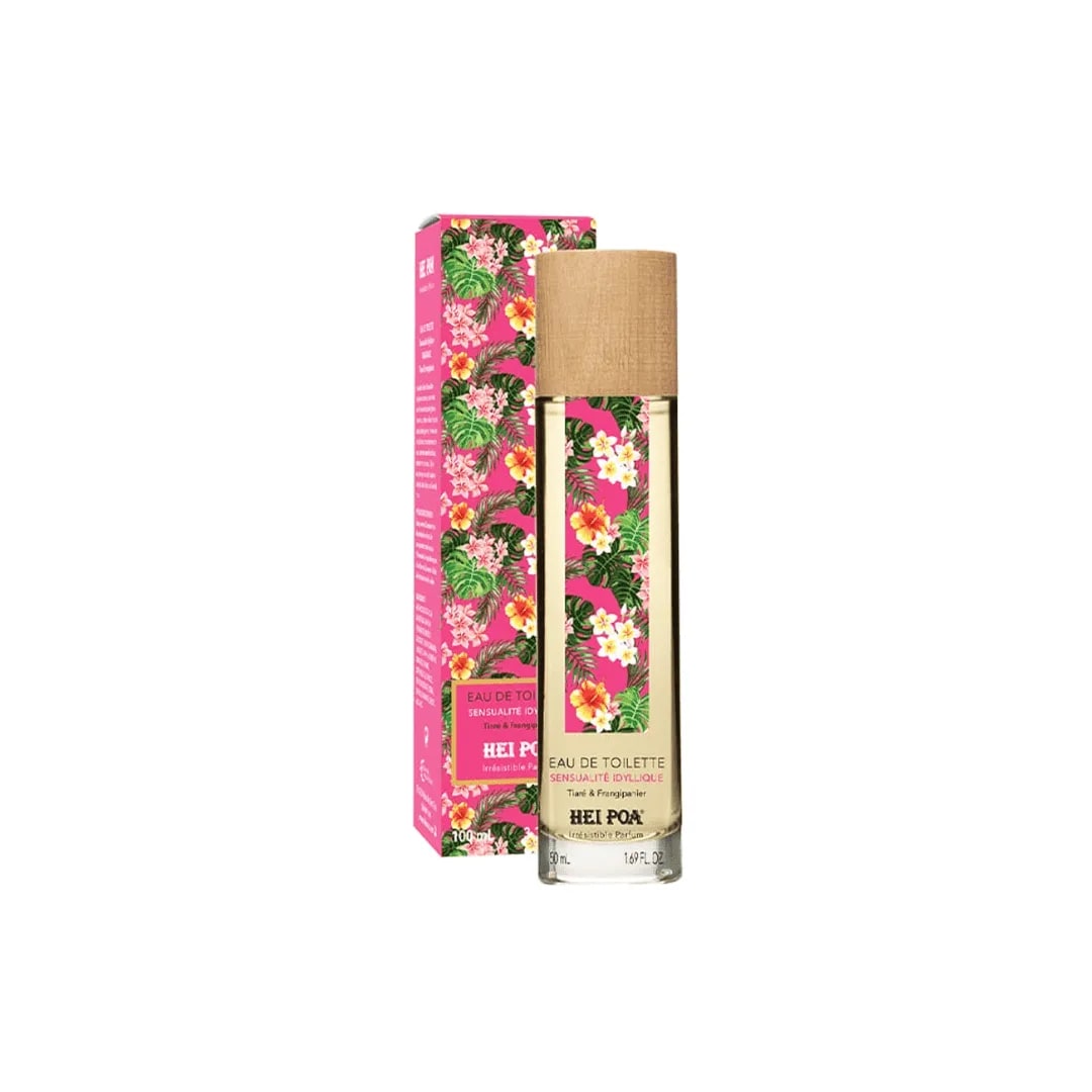 Hei Poa Eau De Toilette Sensualite Idylique Tiare & Frangipanier 100ml