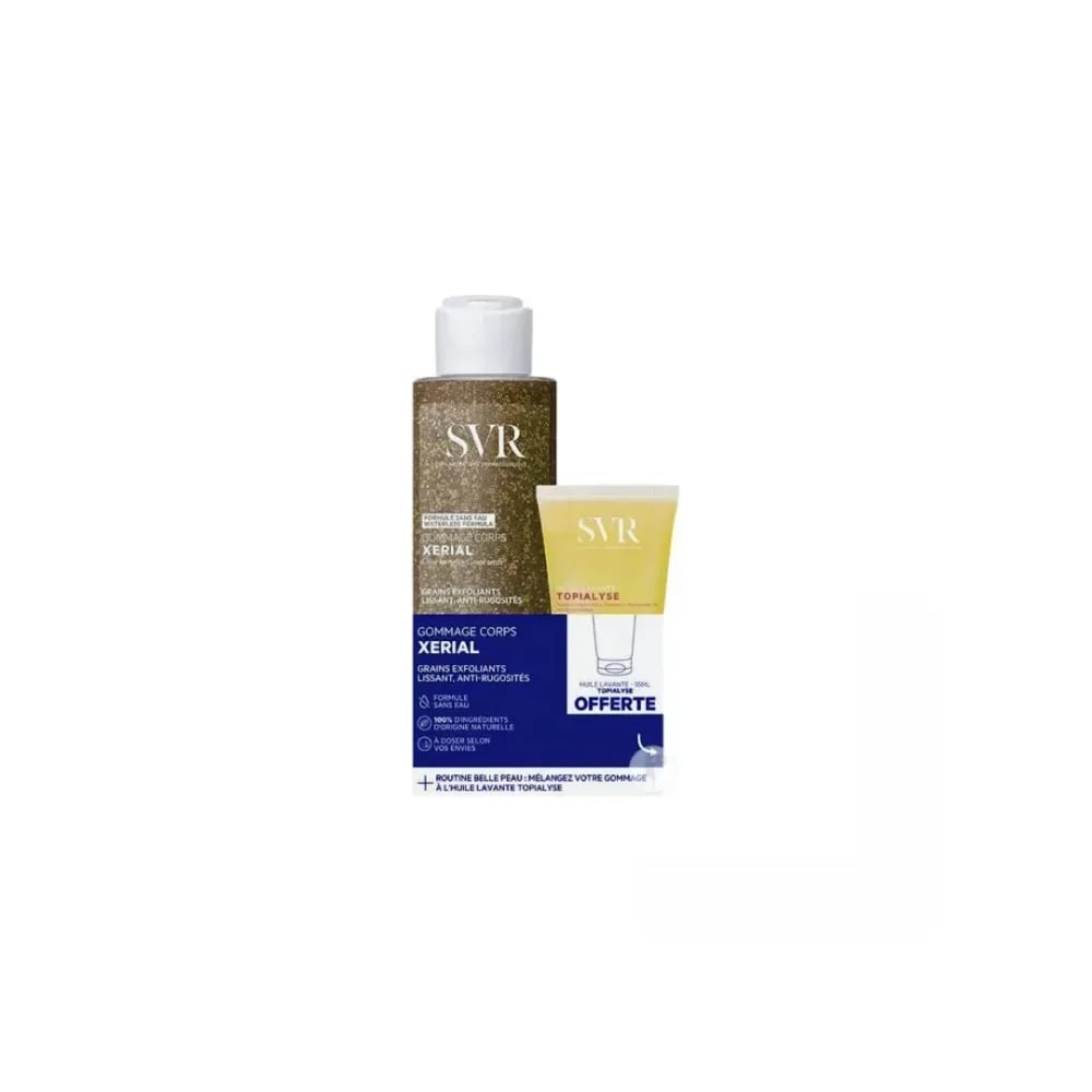 Svr Xerial Gommage Corps 100g + Topialyse Huile Lavante 55ml