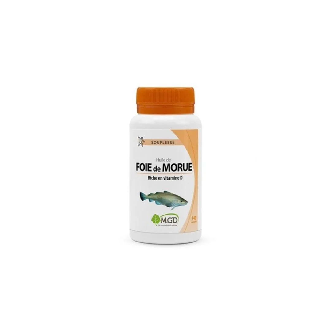 Mgd Huile De Foie De Morue 270mg 140 Caps